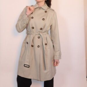 Liz Claiborne Light Tan Trench Coat